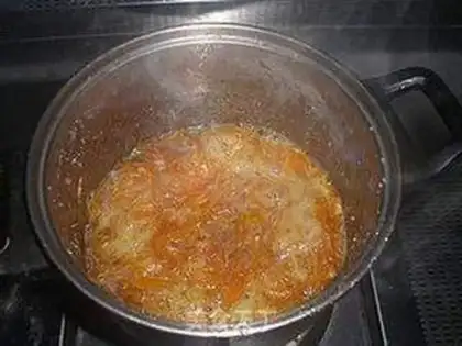 Make Orange grapefruit sauce step 7