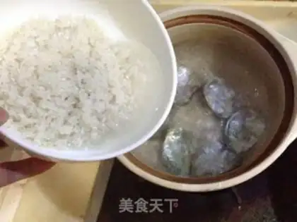 Make Seafood porridge step 2