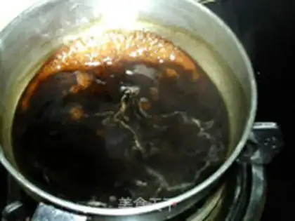 Make Scratch the tea and red beans for fairy grass step 3