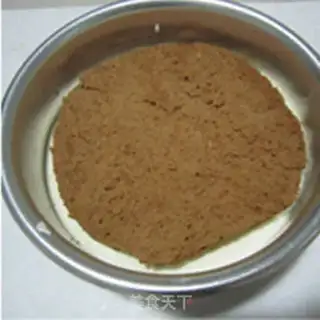 Make The durian mousse cake step 14