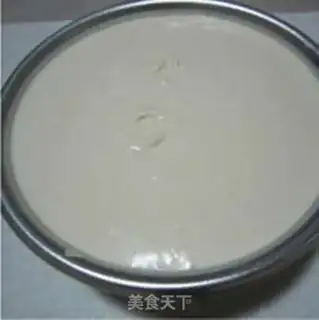 Make The durian mousse cake step 15