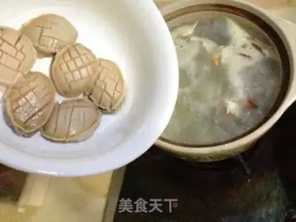 Make Seafood porridge step 4