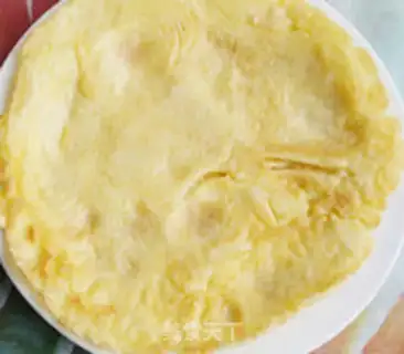 Make Egg burrito step 8