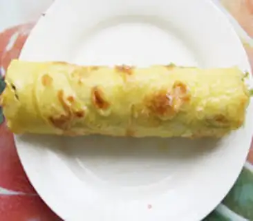Make Egg burrito step 10