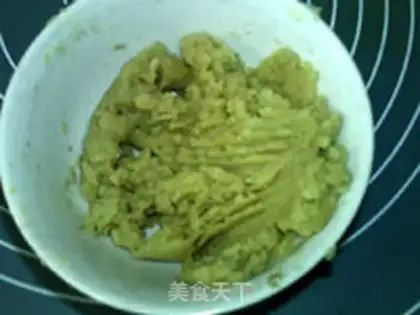 Make Potato mascara step 4