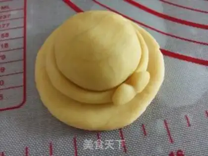 Make Pumpkin hat buns step 9