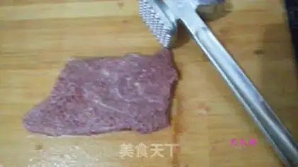 Make Black pepper and lemon steak step 0