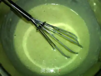Make Potato mascara step 8