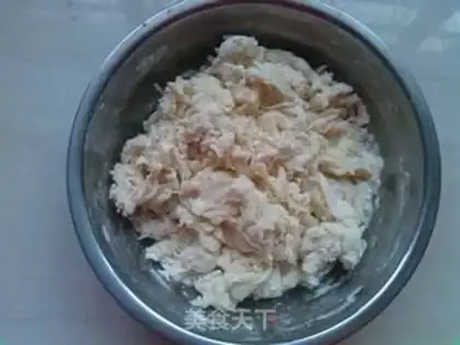Make Potato mascara step 9
