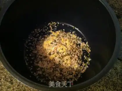Make Five grains of porridge step 2
