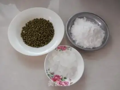 Make Green bean white powder step 0