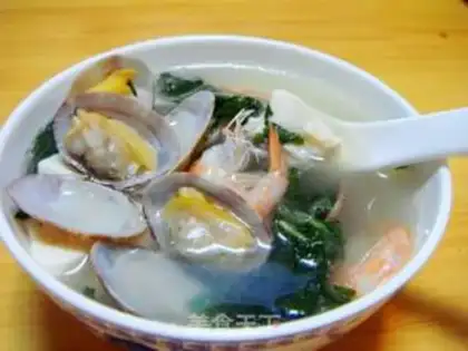 Make ♪ Flowers and purple soy soup ♪ step 6
