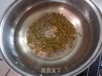 Make Green bean white powder step 4