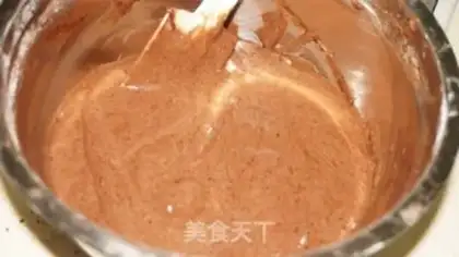 Make Coco sponge cake step 11