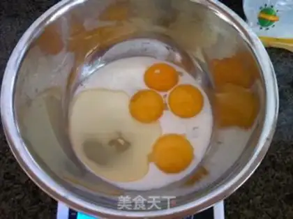 Make A tea twilight cake step 1