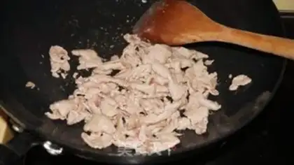 Make Black pepper cow, willow sunflower step 7