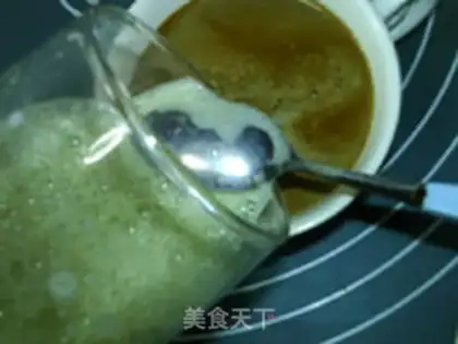 Make Café latte step 6