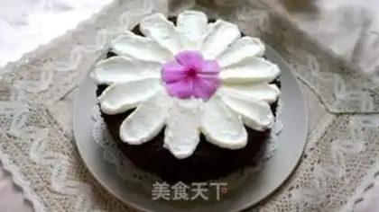 Make Coco sponge cake step 21