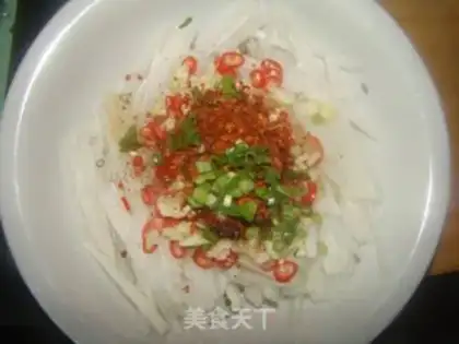 Make The radish step 1