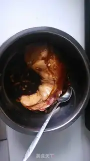 Make Honey sauce and roast meat step 2