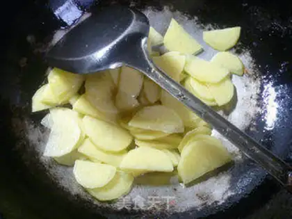 Make Tofu fried potatoes step 4
