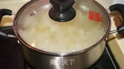 Make Ice cream, silver pineapple step 5