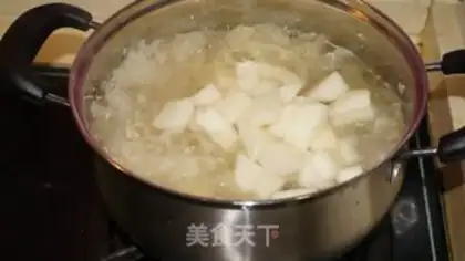 Make Ice cream, silver pineapple step 8