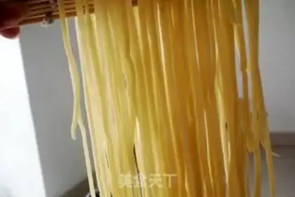 Make Egghand noodles step 8