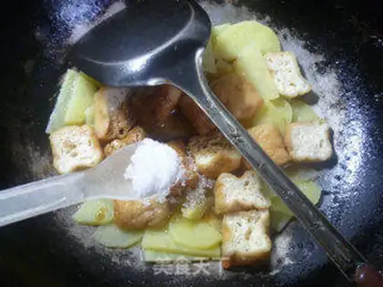 Make Tofu fried potatoes step 9