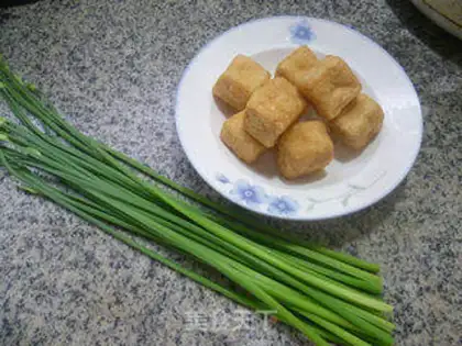 Make Cream and tofu step 0