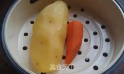 Make Cream butter and potatoes step 0