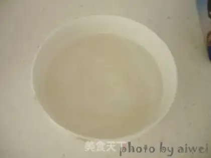 Make Almond tofu step 1