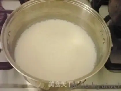 Make Almond tofu step 5
