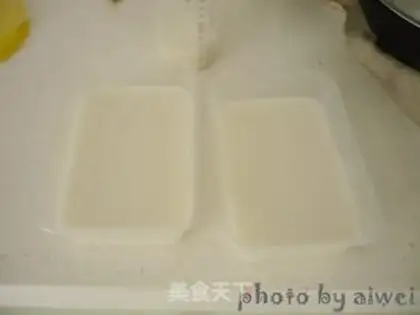 Make Almond tofu step 6