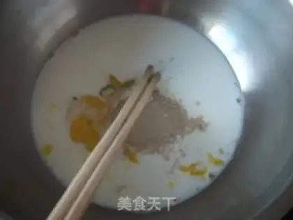 Make Handtail bread step 1