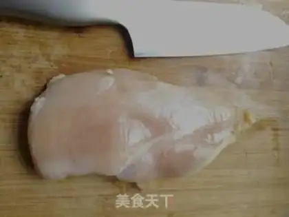 Make Bean-pealed chicken roll step 0
