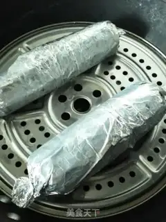 Make Bean-pealed chicken roll step 5