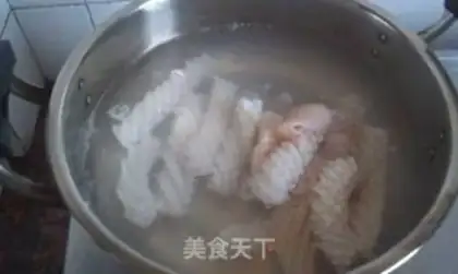 Make Twin pepper squid step 2