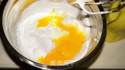 Make Almond chocolate sponge cake step 10