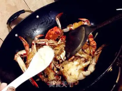 Make Delicious spicy crabs step 12