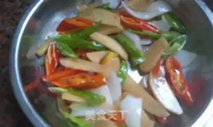 Make Twin pepper squid step 6