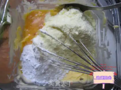 Make Mexican soufflé step 1