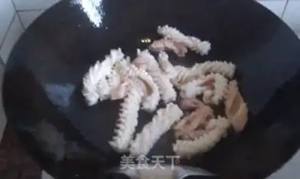 Make Twin pepper squid step 7