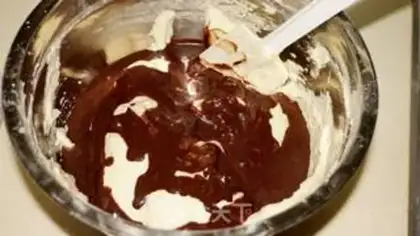 Make Almond chocolate sponge cake step 14