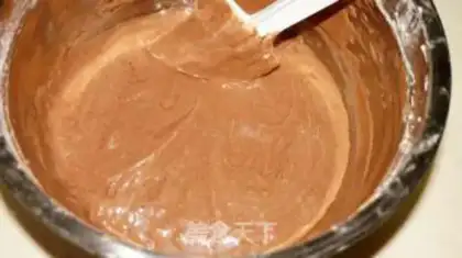 Make Almond chocolate sponge cake step 15