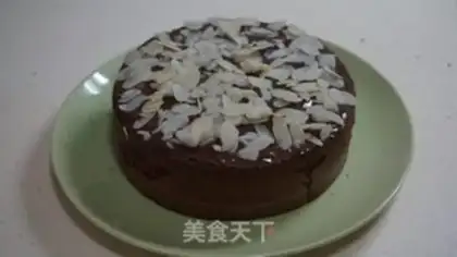 Make Almond chocolate sponge cake step 22