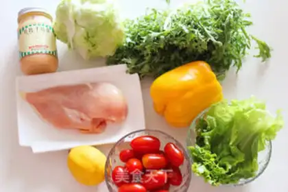 Make Chicken thin salad step 0