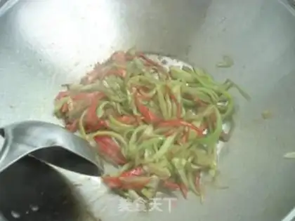 Make Chili fried eggs step 6