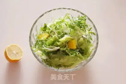 Make Chicken thin salad step 6