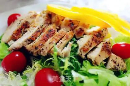 Make Chicken thin salad step 7